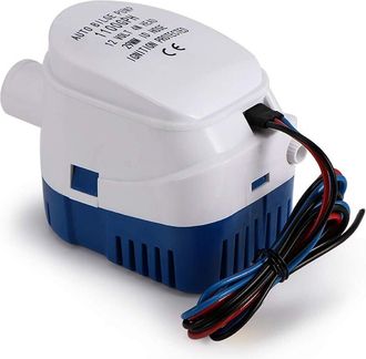 OEM Bomba De Sentina - 12 V - 1100 Gph - Impermeable Ip68 - Autom&aacute;tica Y Semiautom&aacute;tica - Para Barcos Estanques Piscinas - 1 Unidad