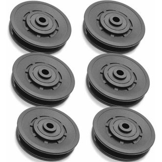 OEM Polea De Levantamiento De Pesas De Nailon De 90 Mm Con Rodamiento, Polea Universal Para Cables Y Equipos De Gimnasio, Polea Dom&eacute;stica Con Rodamiento D