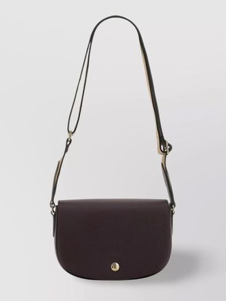 Longchamp minimalist gold-tone hardware shoulder bag