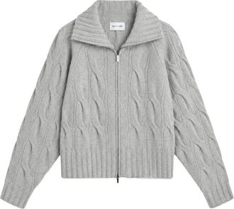 Sand Copenhagen Cosima Zip - - Knitwear - Donna - Grigio - S