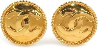 Chanel Metal Clip Earrings (Pre-Owned)