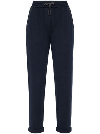 Brunello Cucinelli Cotton And Silk Trousers