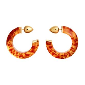 Alaia Edge Hoops Oorbellen - Dames - Oorbellen - Veelkleurig - ONE Size - Accessoires