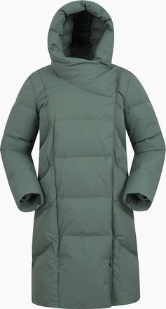 Mountain Warehouse Womens Mountain Warehouse Womens/Ladies Cosy Extreme II Wrap Down Jacket - Green - Size: 16