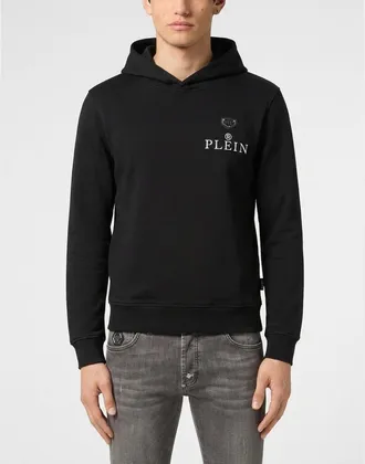 Philipp Plein Hoodie Plein R Men in Black at Nordstrom, Size Xxx-Large