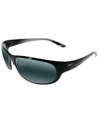 Maui Jim Mens Twin Falls Polarized 63Mm Sunglasses