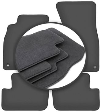 OEM Alfombrillas Premium Para Audi A4 B8 Sed&aacute;n, Familiar, Avant, Allroad (2007-2015)