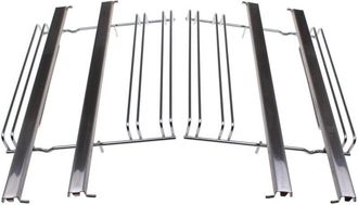 Bosch Extractor Telesc&oacute;pico Bosch 2 V&iacute;as, Acero Inoxidable, Hez438201