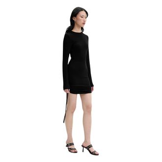 La Mania Faith Mini Dress - Dresses - Mujer - Negro - XS