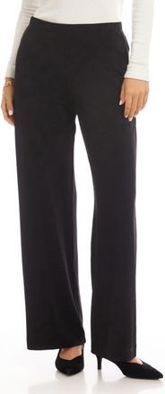 Karen Kane Travel Jersey Wide leg Pants in Black at Nordstrom, Size X-Small