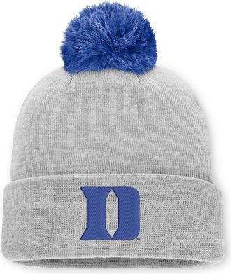 Nike Duke Peak Nike Mens College Cuffed Beanie in Grey | NC1606GDU-C9K