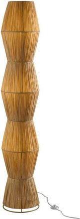 Adesso Renata Paper Lantern Floor Lamp in Brown at Nordstrom