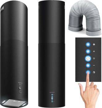 OEM Campana Extractora De Isla 35cm Berdsen Negra Bt-221