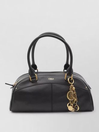 Chlo&eacute; bowling tote bag smooth calfskin leather