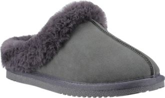 Hush Puppies Amara Su&egrave;de Dames Grijze Slippers