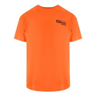 Plein Sport Korte Mouw T-shirt in Oranje