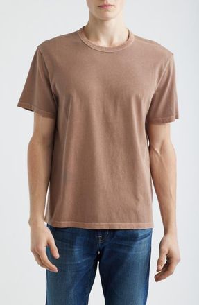 Madewell Allday Garment Dyed Cotton T-Shirt in Iced Mocha at Nordstrom, Size Xx-Large