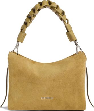 Coccinelle Borsa a spalla Boheme con dettaglio intrecciato - Toni neutri