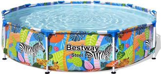 Bestway Piscina Desmontable Tubular Infantil Bestway Steel Pro 305x66 Cm