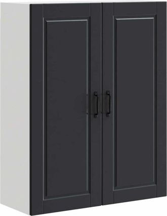 vidaXL Mueble De Cocina Negro 80 X 31 X 100 Cm Madera De Ingenier&iacute;a Vidaxl