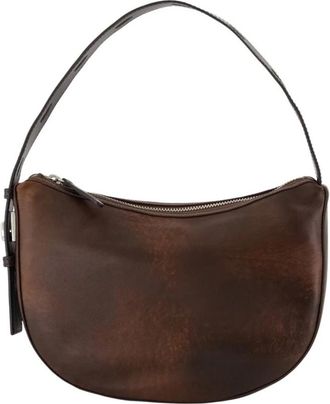 Staud Levi Bag - Dames - Schoudertassen - Bruin - ONE Size - Leer - Tassen