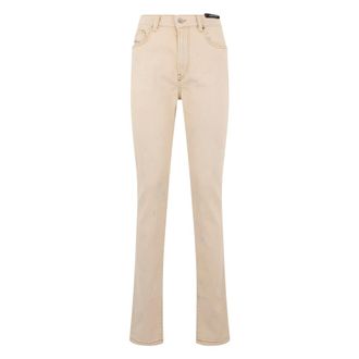 Diesel Straight Jeans, male, Beige, Size: W30 Skinny Jeans