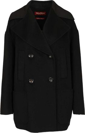 Max Mara Double-Breasted Wool And Cashmere Jacket