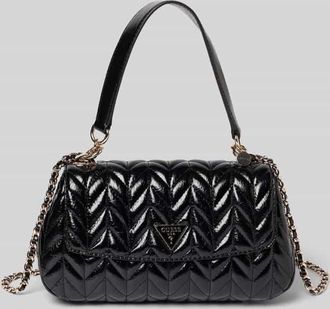 Guess Handtasche mit Label-Applikation Modell CHERYL in Black, Gr&ouml;&szlig;e 1