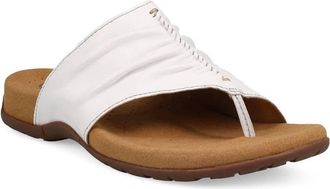 Taos Womens Gift 2 Leather Sandals In White