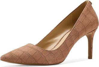 Michael Kors Alina Flex Pump Womens Shoes Luggage : 9.5 M, Leather