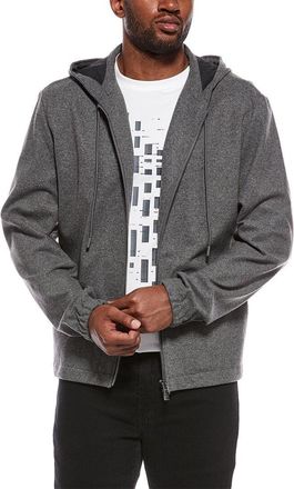 HUGO BOSS Hanry Hooded Wool-Blend Jacket