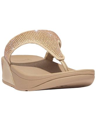 FitFlop Fitflop Lulu Crystal Embellished Toe Post Sandal