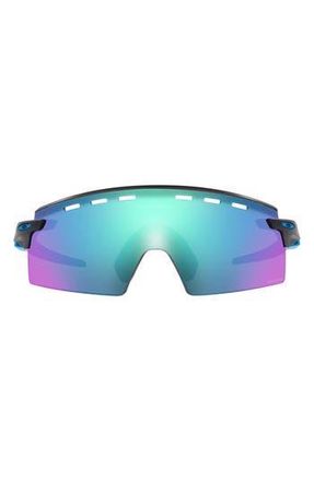 Oakley Encoder Strike Vented 136mm Prizm Rimless Wrap Shield Sunglasses in Sapphire at Nordstrom Rack
