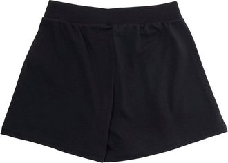 Moschino Girls Kids Logo Print Shorts Black Cotton