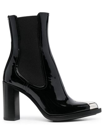 Alexander McQueen Punk Chelsea 90mm boots - Black