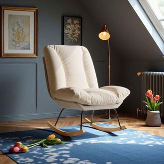 OEM Sill&oacute;n Mecedor - Marfil - Ajustable Con 1 Clic - Tejido T&eacute;cnico - Dise&ntilde;o Contempor&aacute;neo