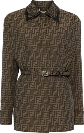 Fendi Ff Canvas Jacket
