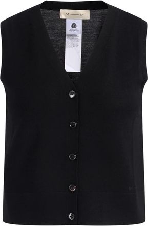 Max Mara T-Shirts - Dames - Bodywarmers - Zwart - M - Jassen