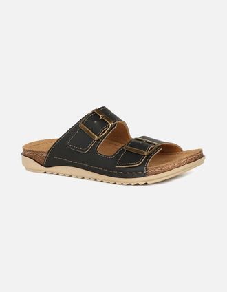 Lotus Womens Trento Womens Sandals - Black - Size: 7