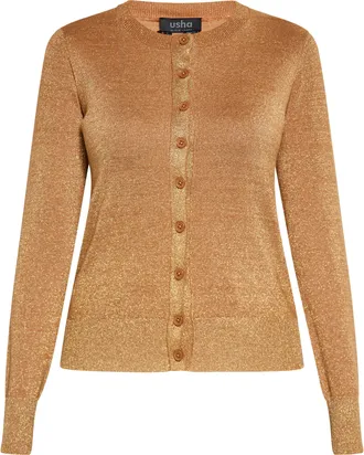 Usha Vest Dames Kameel
