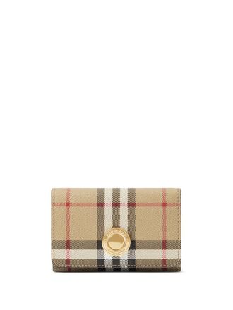 Burberry Vintage check-print folded wallet - Neutrals