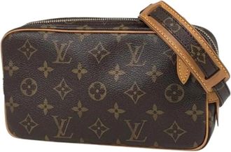 Louis Vuitton Pre-owned Pochette Schoudertas - Dames - Vintage Schoudertas - Bruin - ONE Size - Vintage