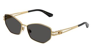Dolce & Gabbana DG2338 02/87 Womens Sunglasses Gold Size 58