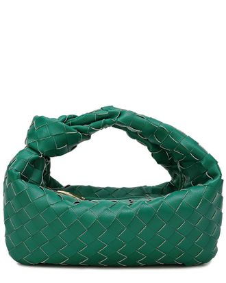 Tiffany & Fred Woven Knot Leather Satchel