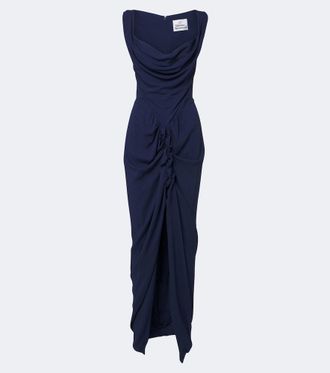 Vivienne Westwood Abito lungo in georgette