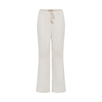 Gustav Wide Trousers, female, White, Size: 3XL Wide Trousers