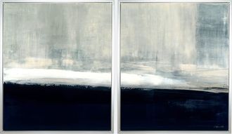 Benson-Cobb Driven Giclee by Carol Benson-Cobb, Hand-Embellished