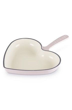LE CREUSET Heart Enameled Cast Iron Skillet in Chiffon Pink at Nordstrom