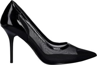 Love Moschino Puntige Pumps - Dames - Pumps - Zwart - 41 EU - Leer - Schoenen