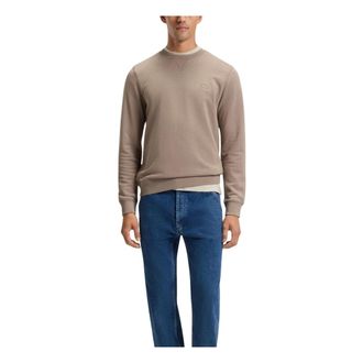 HUGO BOSS Hoodies & sweatvesten, Heren, Bruin, XL, Katoen, Thinking 1 T-shirt